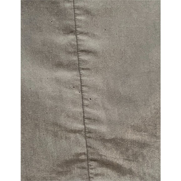 SILENCE + NOISE Triangle-Top Maxi Slip Dress in Olive - Picture 7 of 9